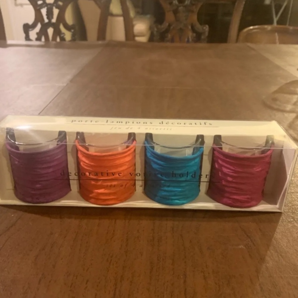 New Set Of Six Miniature Cut Glass Tea Cup